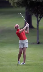 Junior Nora Lucas tied for 34th at the Ptarmigan Ram Fall Classic on Sept. 13-14.