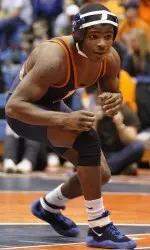 Daryl Thomas scored a technical fall at 141 pounds that tied the dual between No. 15 Illinois and No. 3 Wisconsin.