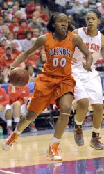 Ohio-native Karisma Penn had a monster game against the Buckeyes Thursday night.
