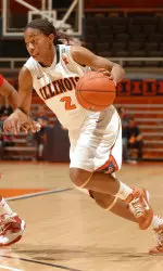 Centrese McGee pulled down a career-high 11 rebounds against the Badgers.