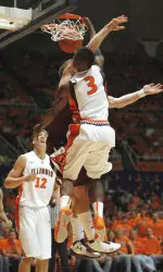 This slam by Brandon Paul is a nominee for Dunk of the Year.