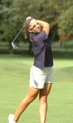 Junior Samantha Sloan had victories in both of her matches on Saturday, helping Illinois win it's third Illinois Challenge.