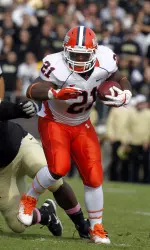 Illinois running back Jason Ford. (AP Photo/Michael Conroy)