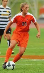 Senior defender Jenna Carosio provided the eventual game-winner in the 40th minute, the second game-winning goal of the Novi, Mich., native's career.