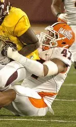 Glenn Foster had 7 tackles and 1.5 TFL against the Gophers