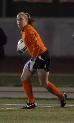 Illinois goalkeeper Steph Panozzo stopped seven shots in net against Michigan State, a single-game record for the junior.