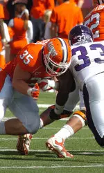 Illini fullback Jay Prosch was named a first-team All-American by Pro Football Weekly on Monday.