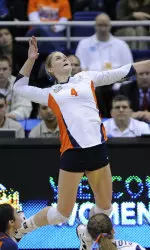 Senior Colleen Ward came up big with a career-high 27 kills to lead the Illini past USC.