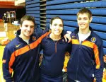 Andrew Margolis, Elise Gill and Cole Smith took home the 2011 Mixed Pairs crown.