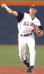 Shortstop Josh Parr went 2-for-4 with a triple, two steals and scored the tying run in the top of the ninth on Sunday.