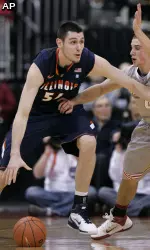Mike Tisdale hit four 3-pointers in a 9-minute span in Tuesday's game.