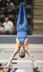 Paul Ruggeri led the Illini with 46 points after day one of competition.