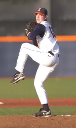 Matt Milroy was one of four relievers who combined to toss 4 1/3 scoreless innings of relief Wednesday.