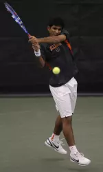 Sophomore KU Singh captured his first Big Ten win to clinch the victory for the Illini.