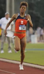 Senior Melissa Bates ran on the 4x400m relay at the LSU Invitational that came in third with a time of 3:36.33.