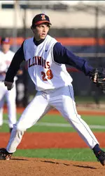 Senior pitcher John Anderson tossed his third-straight complete game to lift the Illini to a 6-3 win at Northwestern.