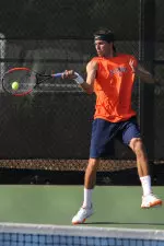 Senior Abe Souza finishes his career with 99 wins as an Illini.