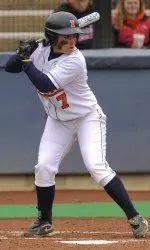 Jessica Davis provided a homer and two singles to earn two RBIs and two runs scored during the doubleheader with Western Illinois during World's Largest Softball Tailgate.