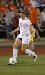Redshirt-freshman Jannelle Flaws recorded her second goal of the season against Ohio State, increasing her season points total to five.