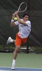 Junior Bruno Abdelnour finished third in his bracket after going 2-1 in singles play.