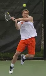 Senior Roy Kalmanovich went 3-0 in singles and garnered Most Outstanding Player honors.