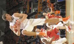 Meyers Leonard had a double-double with 16 points and 11 rebounds
