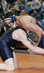Mario Gonzalez recorded his 17th victory of the season after defeating Michigan State's Nick McDiarmid 13-6 on Sunday.
