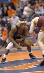 Daryl Thomas earned his 12th victory this season with his 16-9 decision over Matt Oretega of Indiana.