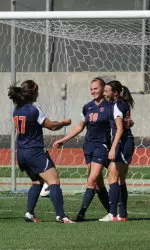 Senior Shayla Mutz recorded her second career multi-goal performance today