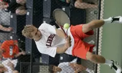 Tim Kopinski took home the USTA/ITA Midwest Regional doubles title alongside partner Farris Gosea.