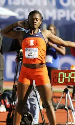 Former Illini standout Aja Evans was one of six to be named to the national bobsled team earlier today.