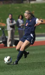 Senior Niki Read scored her 14th career goal with the Orange and Blue