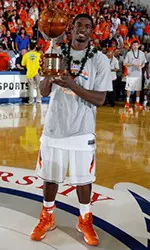 Brandon Paul was named tournament MVP after scoring 20 points in the title game.
