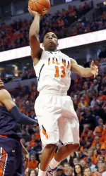 Abrams had a career game against the Tigers.
