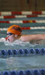 Senior Brittany McGowan earned a second swim in the 100 fly and swam the second and third-fastest 100 fly performances in school history at the Big Ten Championships on Friday