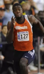 Senior Andrew Riley won his fourth consecutive 60m hurdles title (7.62) and his first 60m title (6.62) at the Big Ten Championships.