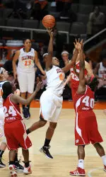 Karisma Penn had 23 points in the last meeting with Ohio State on Jan. 22.