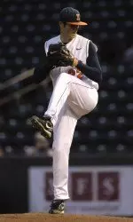 Illini pitcher Kevin Johnson tossed a complete-game four-hitter to lift Illinois to a 2-1 win over No. 18 Oregon.