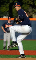 Freshman John Kravetz posted a quality start, limiting Connecticut to one run in 7 2/3 innings.