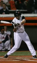 Brandon Hohl led the Illini offense against West Virginia, going 2-for-3 with three RBIs and two runs in the 14-3 win.