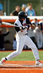 Jordan Parr went 2-for-4 with a double, a triple and three RBIs in Illinois' 12-4 win over Mississippi Valley State.