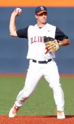 Second baseman Reid Roper notched his third multiple-hit game in Illinois' last four, as he went 2-for-4.