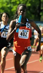 Ashley Spencer is one of two Illini to earn a trip to the NCAA Championships in Des Moines, Iowa.