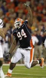 Defensive tackle Akeem Spence