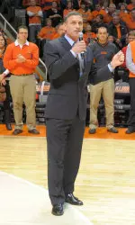 Director of Athletics Mike Thomas announced the hiring of senior associate athletics director Rick Darnell and assistant director of athletics Loren Israel Wednesday.