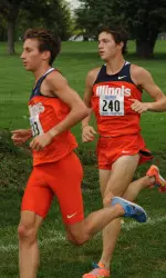 Redshirt freshmen Ian Barnett and Paul Zeman finished first and second for the Illini at the Illinois Intercollegiate Championships.