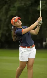 Jackie Calamaro is tied for 12th after the first day of the Wolverine Invitational