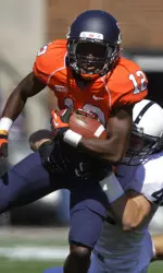 Ryan Lankford grabs one of his seven receptions for a career-high 104 yards.