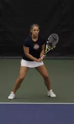 Junior Misia Kedzierski won two matches in singles and one in doubles on Friday.
