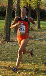 Hanna Winter finished fourth for the Illini at the Pre-National Invitational, and beat her previous 6K time by 51 seconds.